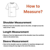 How to Measure for Loose Fit Oversized Gym Tee – Heavyweight Cotton, Premium Comfort & Strength
