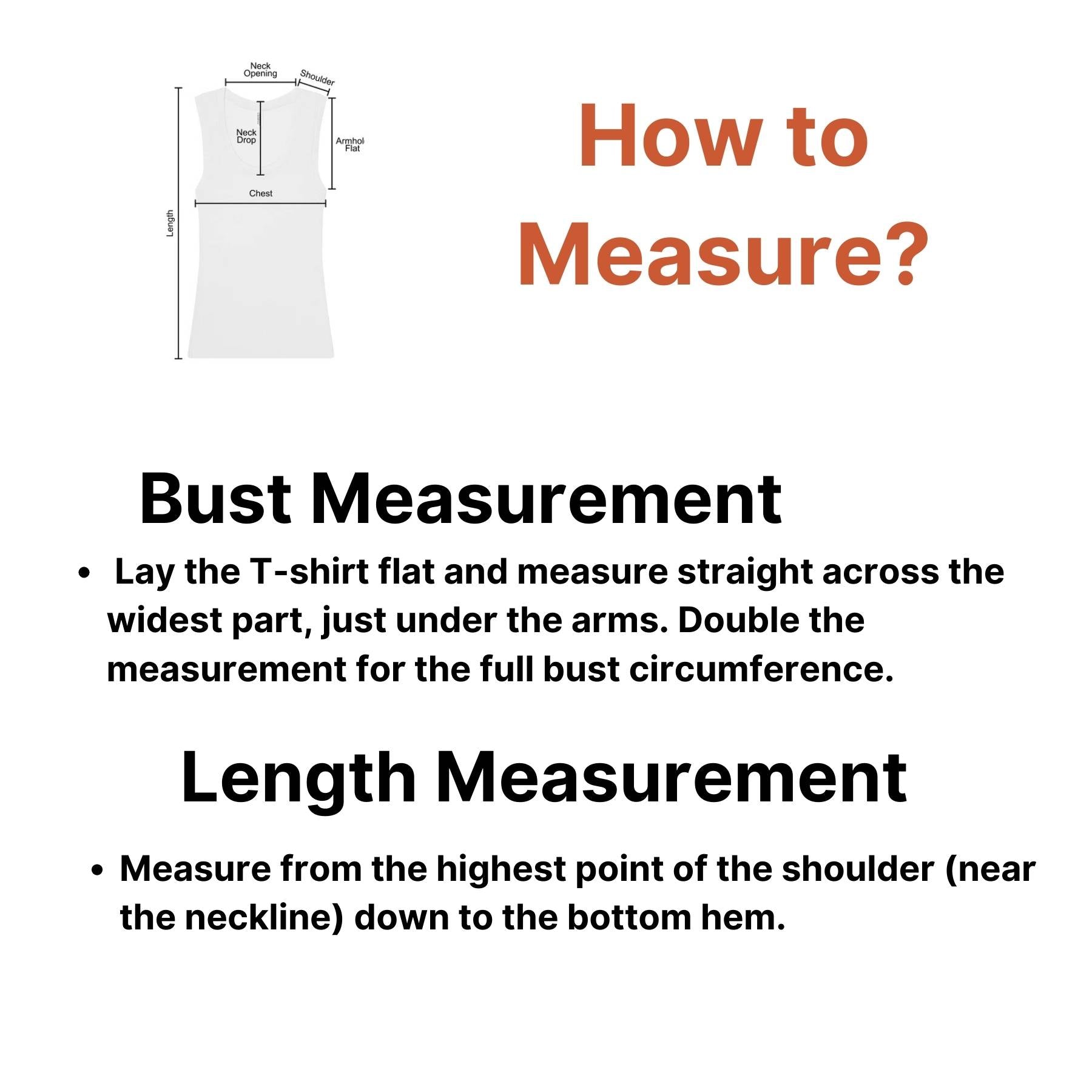 Measurement guide for Men's Slim-Fit Ribbed Muscle Vest, demonstrating how to measure
