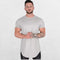 Muscle Fitness Summer T-Shirt in Grey, designed for ultimate comfort and style with durable, moisture-wicking cotton.