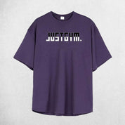 lose Up of Purple Men’s Short Sleeve Quick Dry Oversized Mesh Gym T-Shirt – Breathable, Quick-Dry Fitness Tee