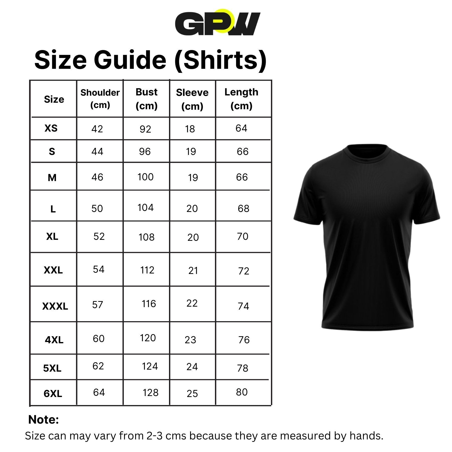 Size Guide for Vintage Spartan Print Men's Fitness T-Shirt - Breathable Cotton Blend