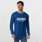 True Royal Close-up of the lightweight, sweat-wicking fabric texture.